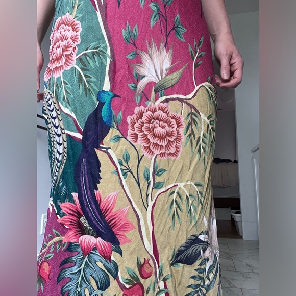 Tropical slip dress - Picture 4 of 6